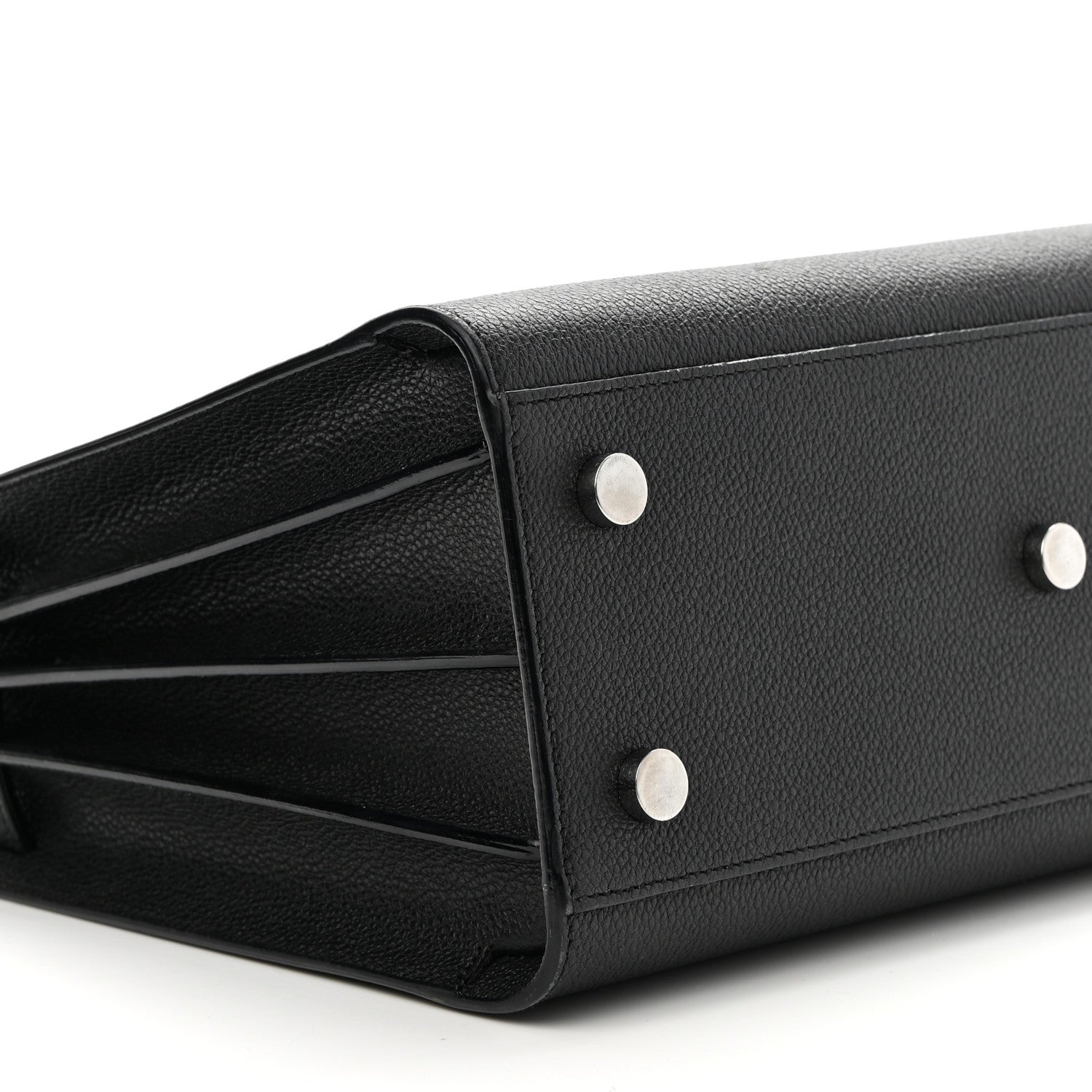 Saint Laurent Grained Calfskin Baby Sac De Jour Black 8 of 11