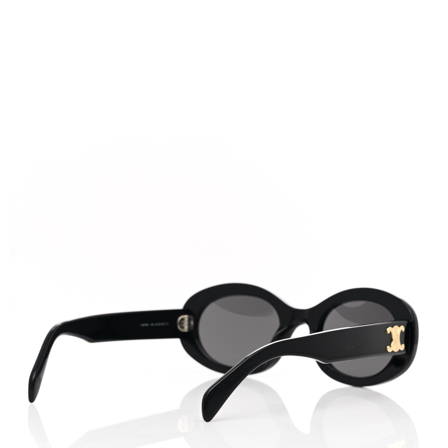 Celine Acetate Triomphe 01 Sunglasses CL 40194U Black 4 of 7