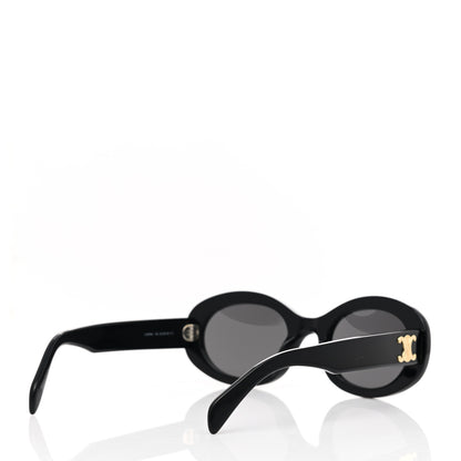 Celine Acetate Triomphe 01 Sunglasses CL 40194U Black 4 of 7