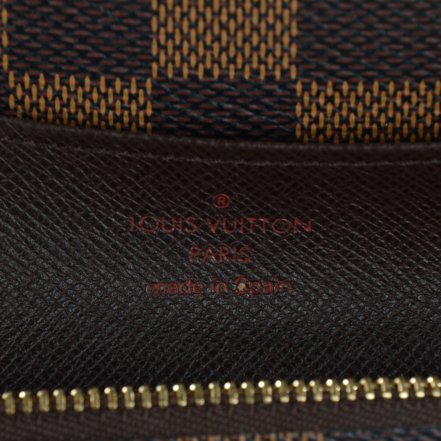 Damier Ebene Emilie Wallet