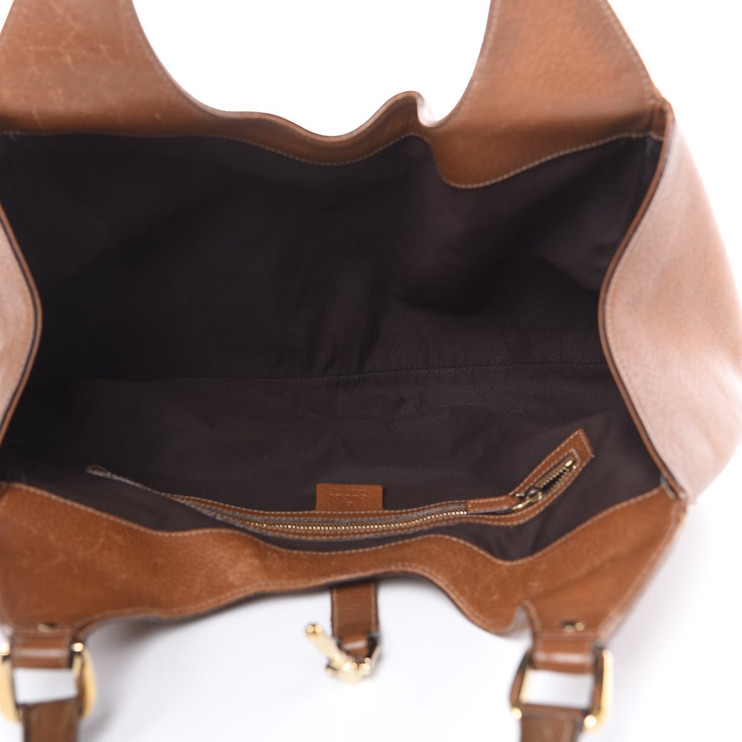 Calfskin Monogram Medium Bardot Brown