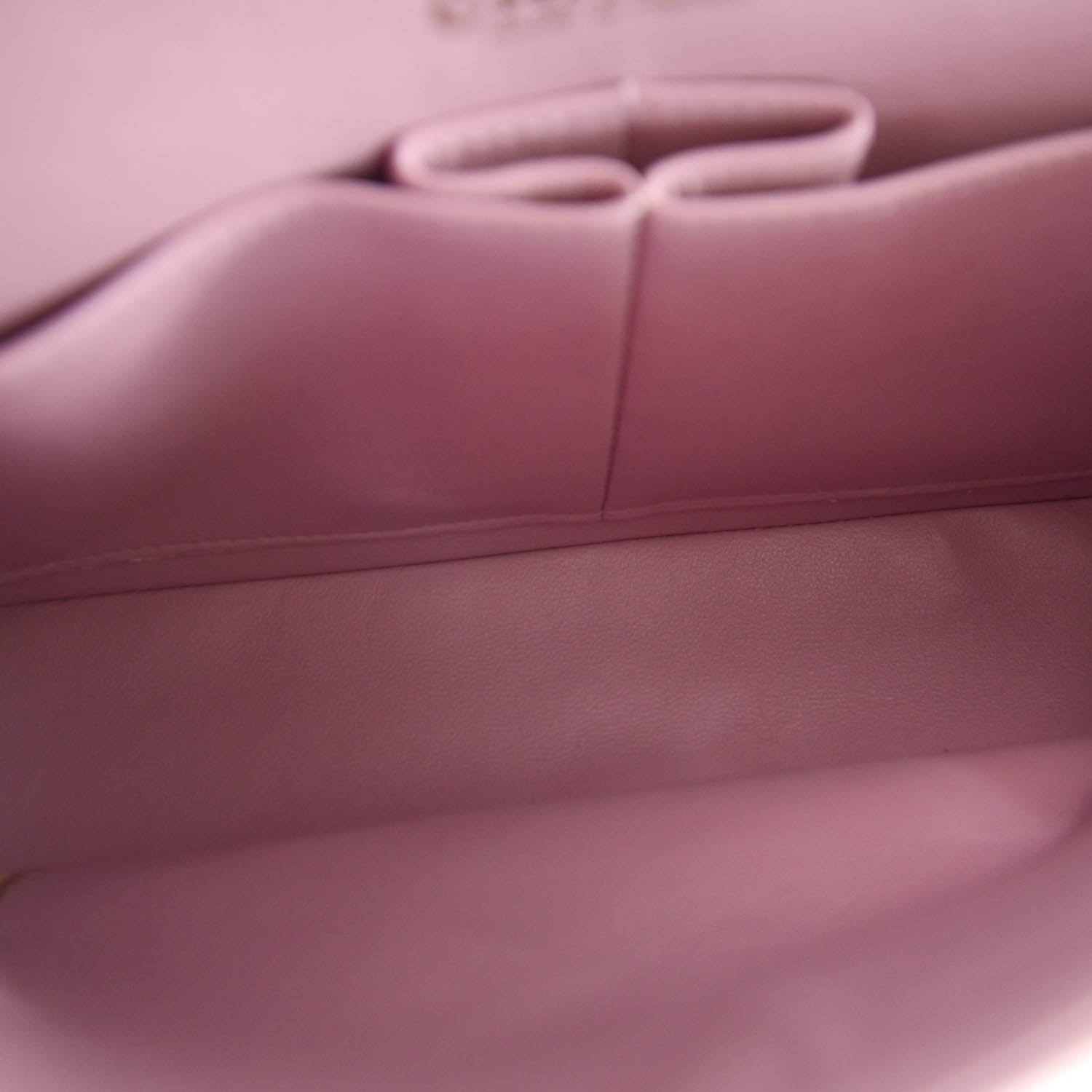 Chanel Lambskin Quilted Small Double Flap Lilac 8 of 9