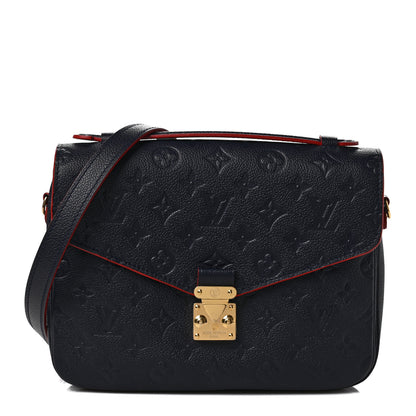 Louis Vuitton Empreinte Pochette Metis Marine Rouge 1 of 8