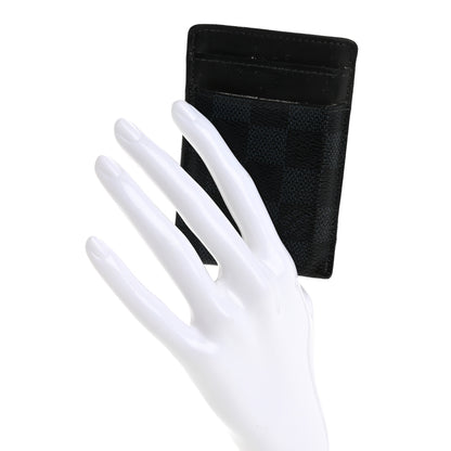 Louis Vuitton Damier Graphite Pince Card Holder Bill Clip 2 of 12