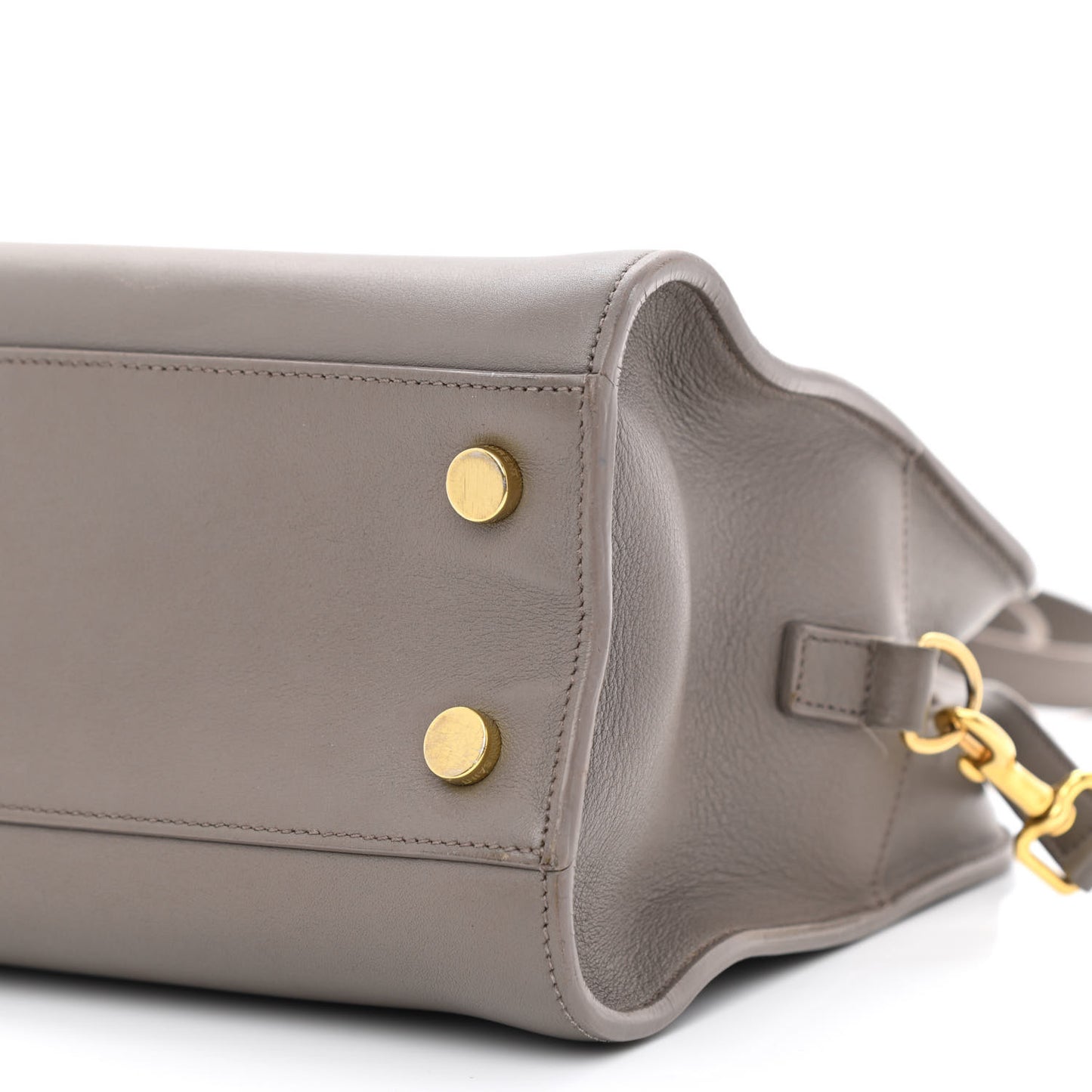 Calfskin Monogram Baby Cabas Fog