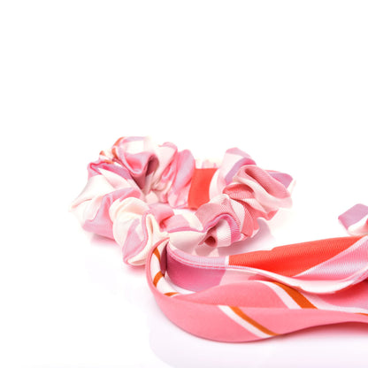 Hermes Silk Bella Twilly Scrunchie 4 of 5