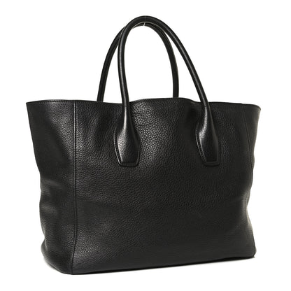 Prada Vitello Daino Tote Black 2 of 8