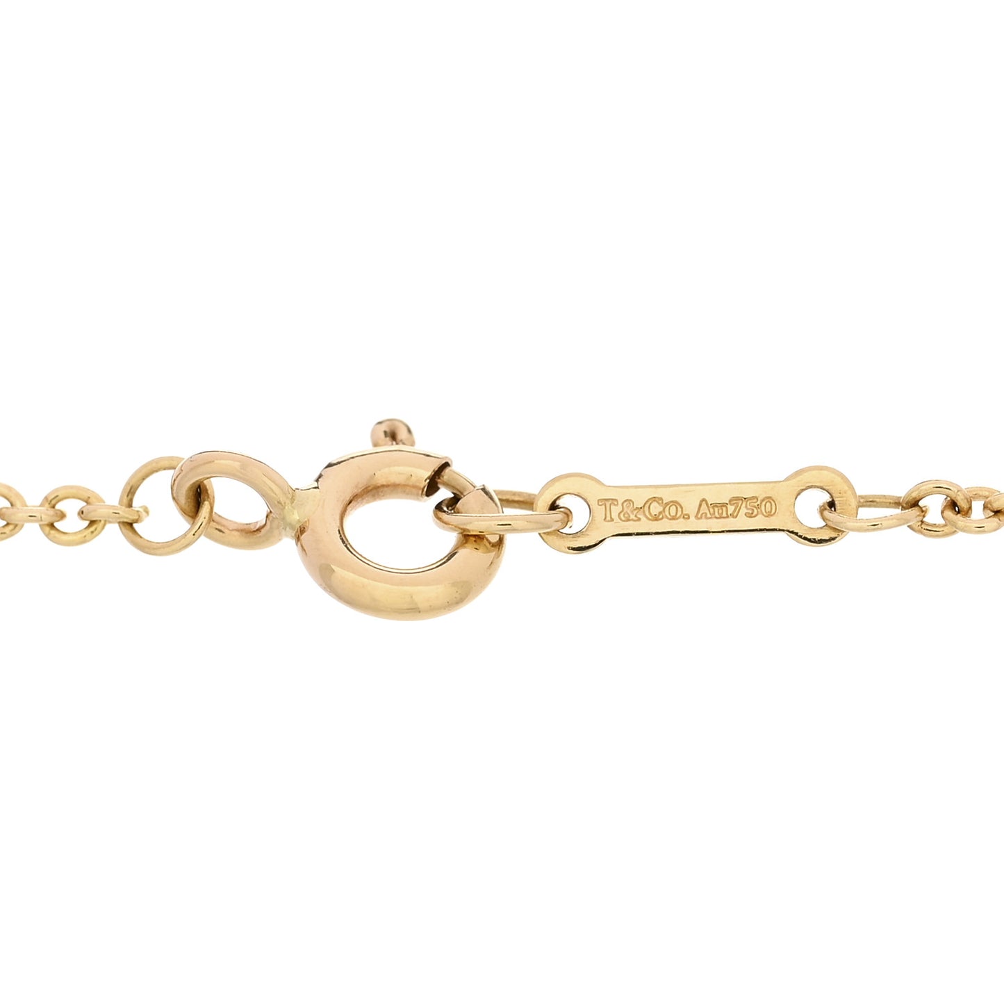 18k Yellow Gold Amethyst Paloma Picasso Olive Leaf Bracelet