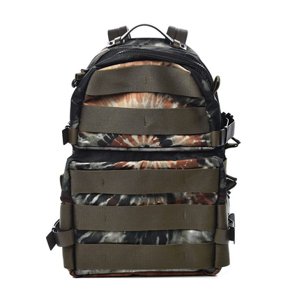 Valentino Garavani Nylon Tie Dye Backpack Deep Army Green 1 of 10