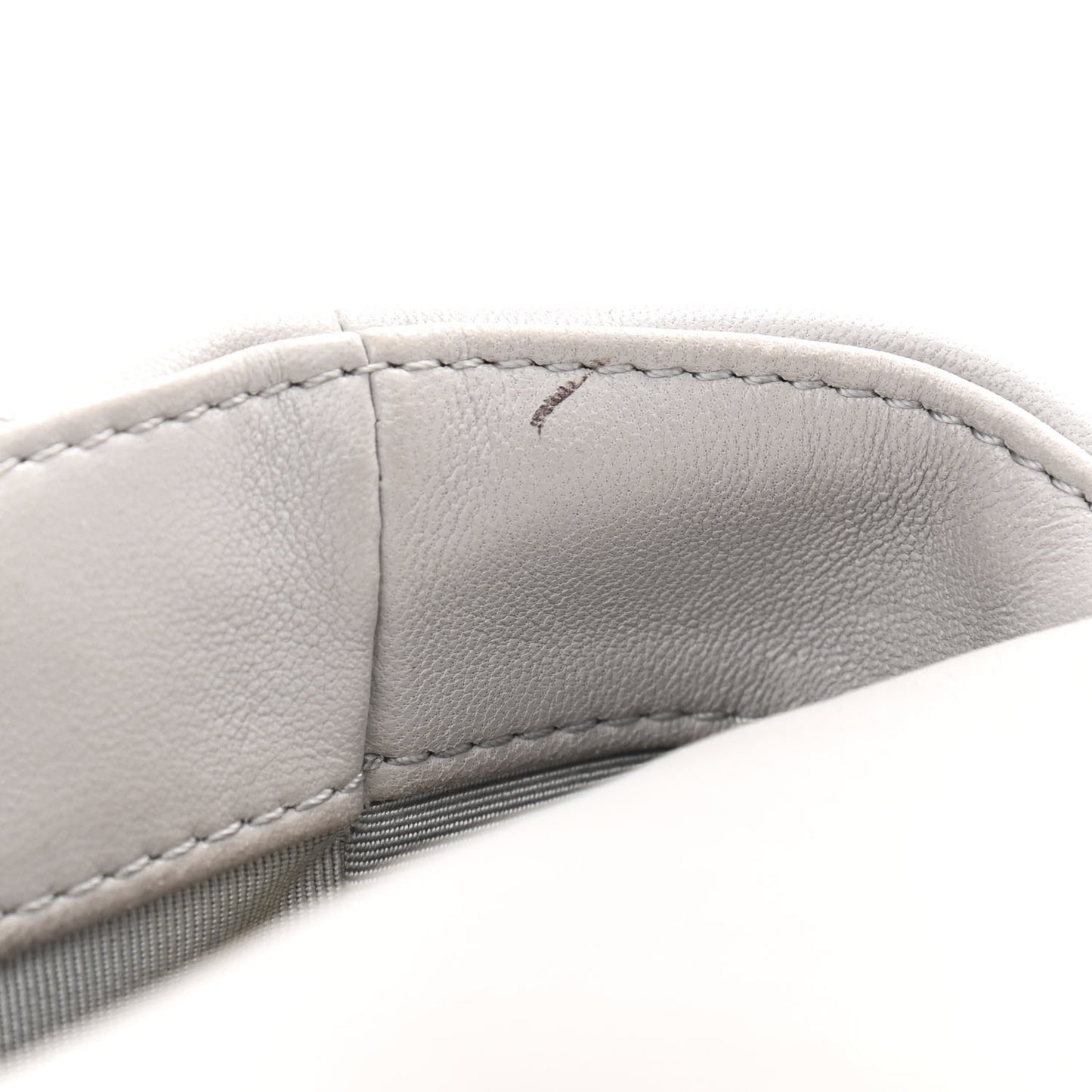 Lambskin Quilted Medium Chanel 19 Flap Grey