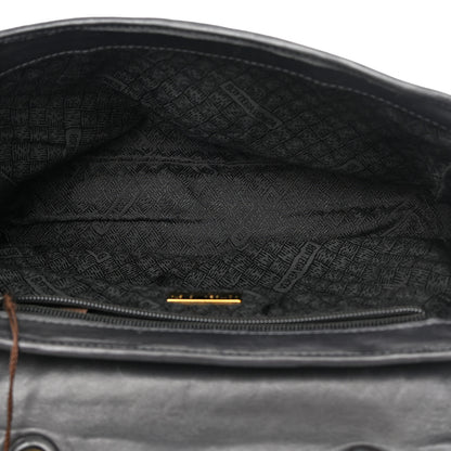 Bottega Veneta Nappa Intrecciato Top Handle Bag Black 5 of 15
