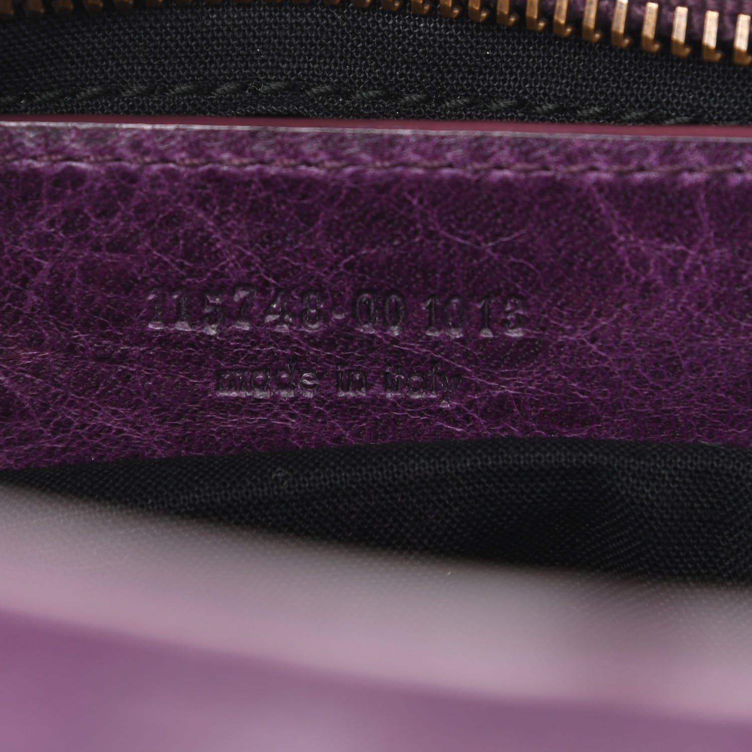 Balenciaga Agneau Classic Hardware City Raisin 7 of 10