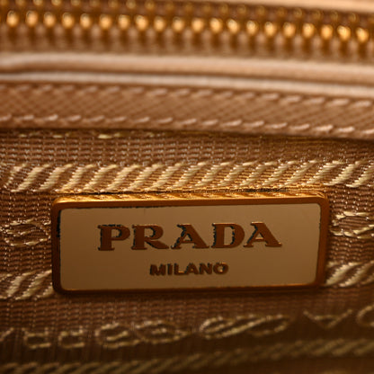 Prada Saffiano Mini Galleria Double Zip Tote Cammeo 5 of 13