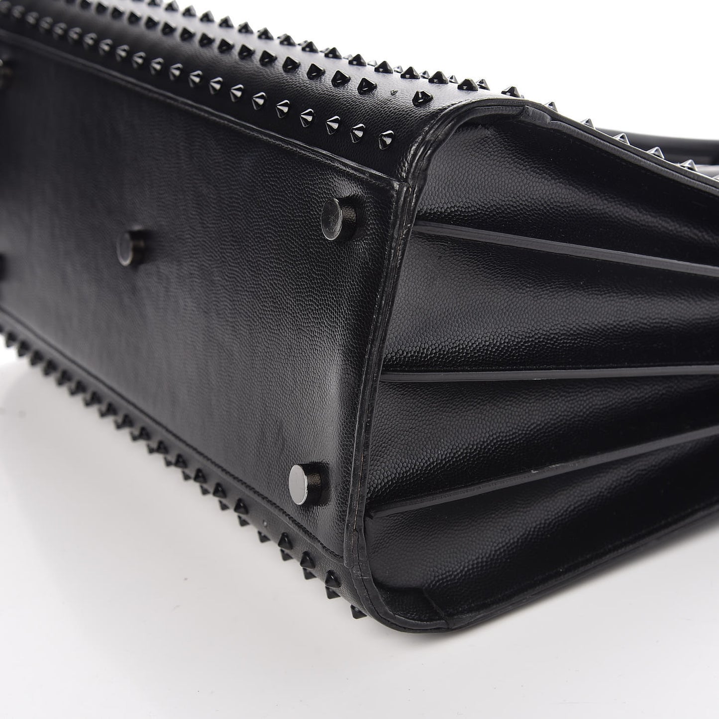 Grain De Poudre Studded Small Sac De Jour Black