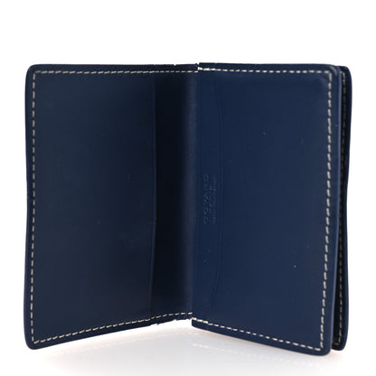 Goyard Goyardine Business Card Holder Navy 5 of 10