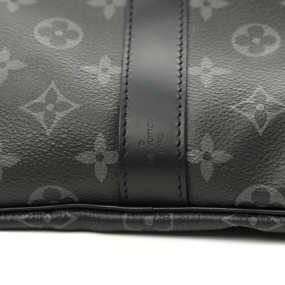 Louis Vuitton Monogram Eclipse Keepall Bandouliere 55 5 of 10
