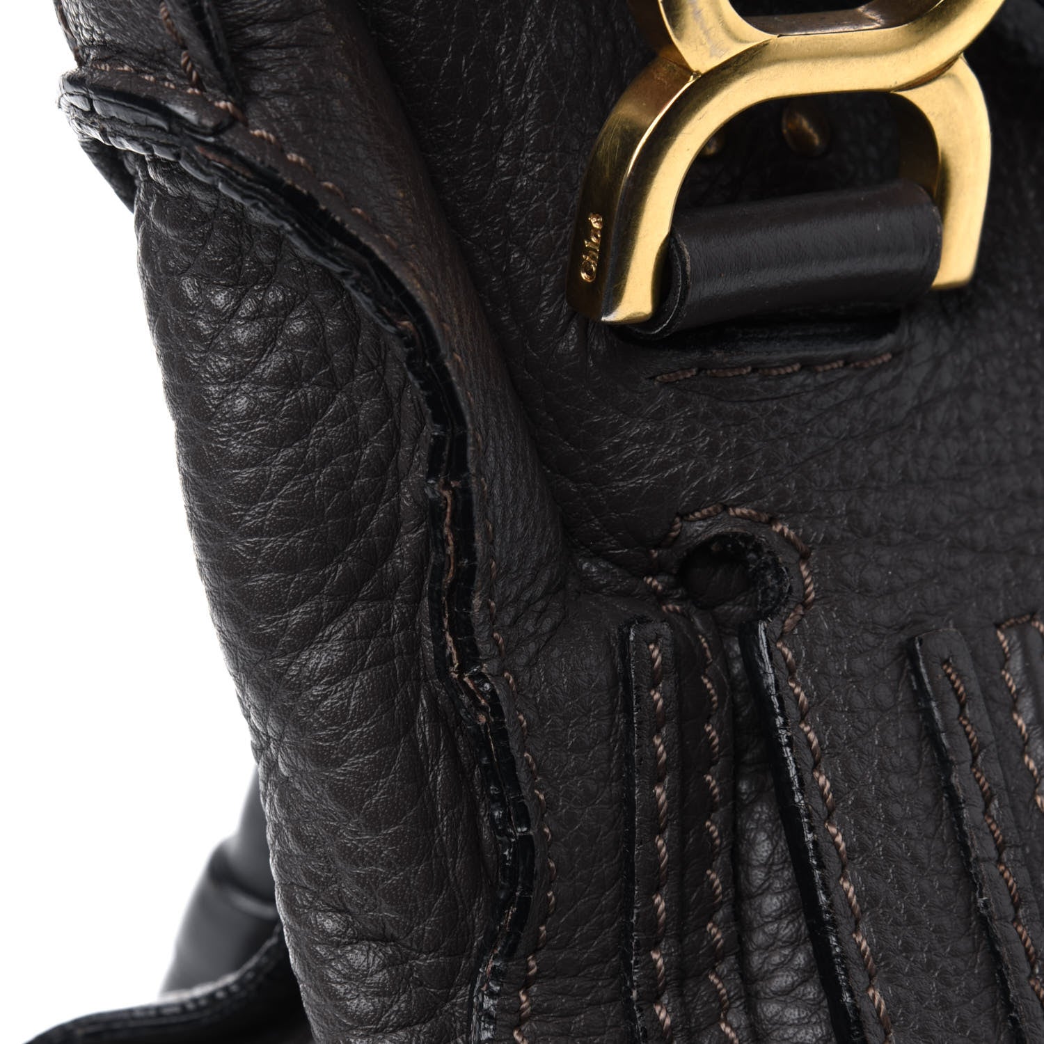 Chloe Calfskin Medium Marcie Satchel Ash 21 of 32