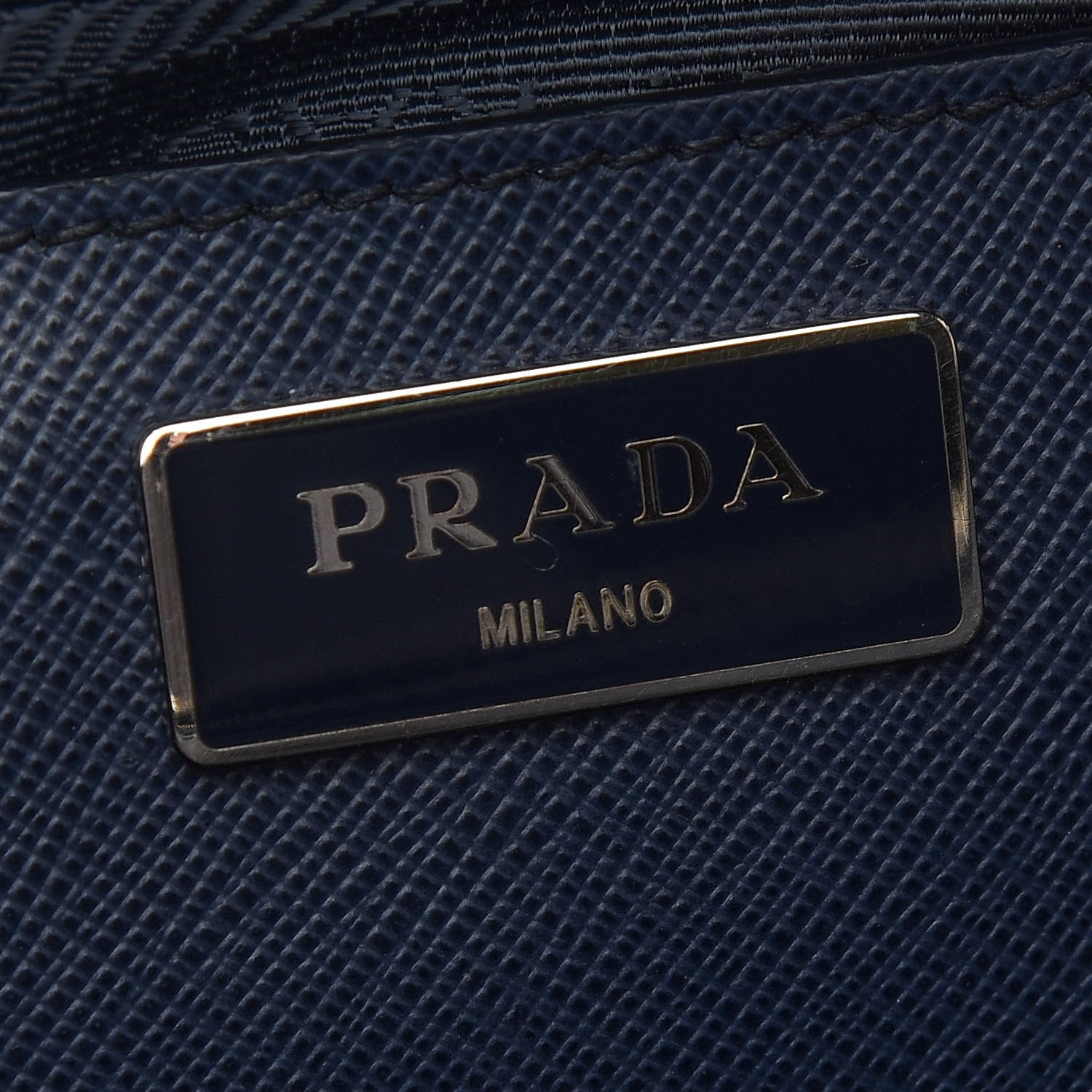 Prada Saffiano Lux Large Galleria Double Zip Tote Baltico 6 of 11
