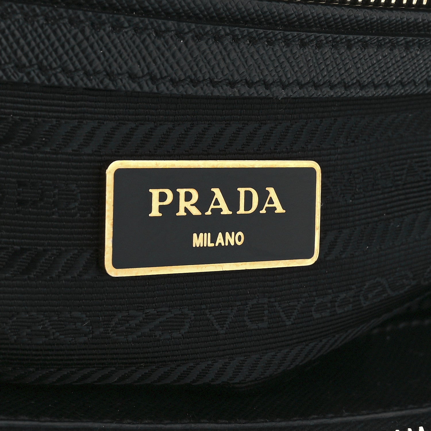 Prada Saffiano Small Galleria Double Zip Tote Black 5 of 11