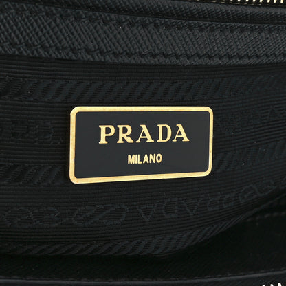 Prada Saffiano Small Galleria Double Zip Tote Black 5 of 11