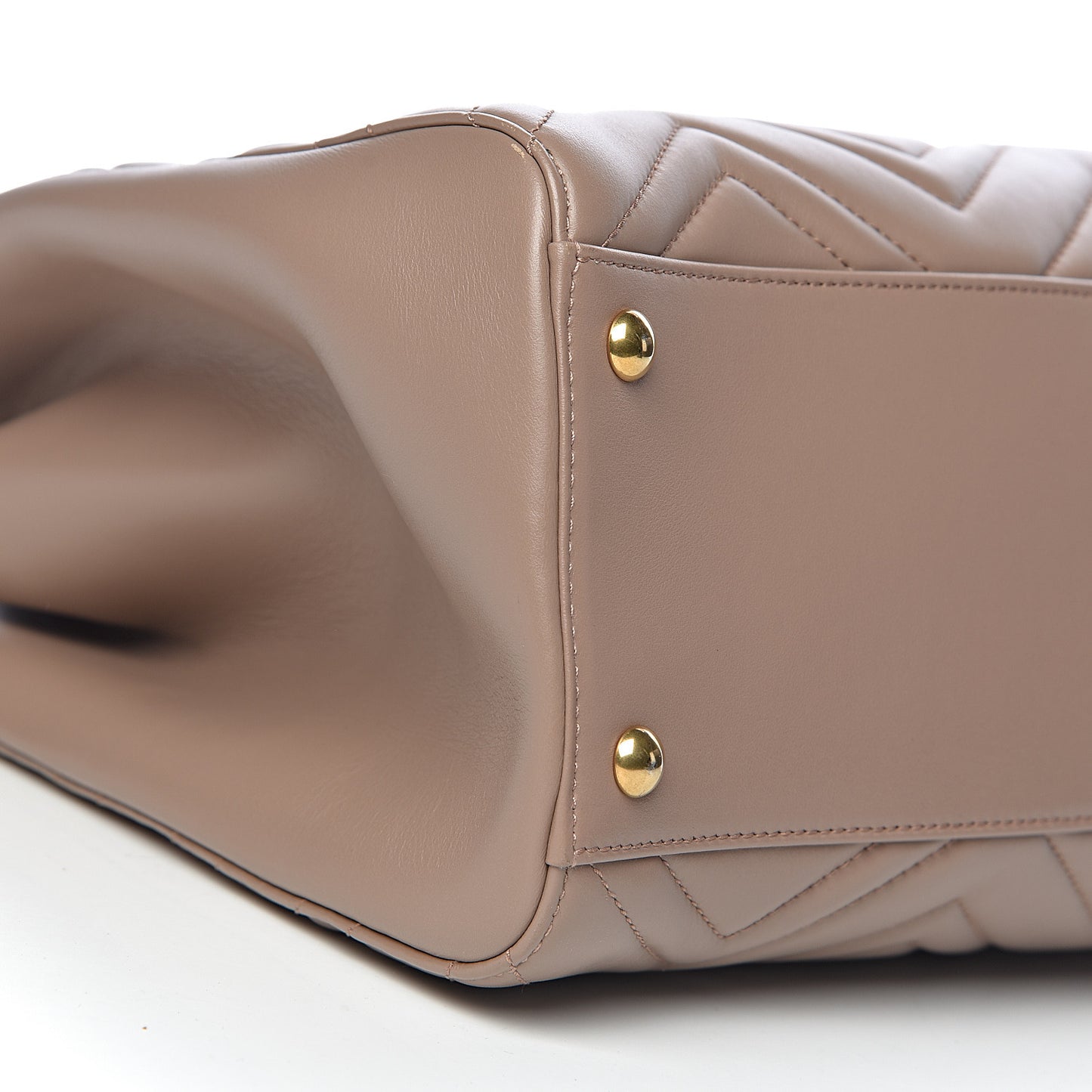 Calfskin Matelasse Medium GG Marmont Tote Porcelain Rose