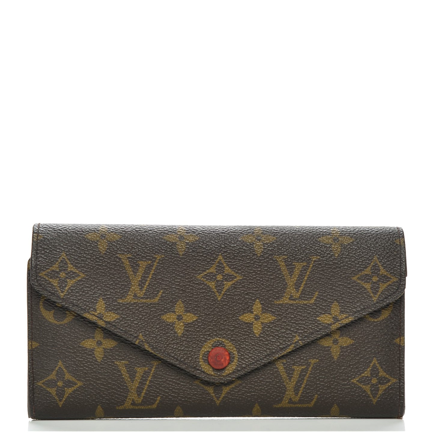 Monogram Josephine Wallet Red