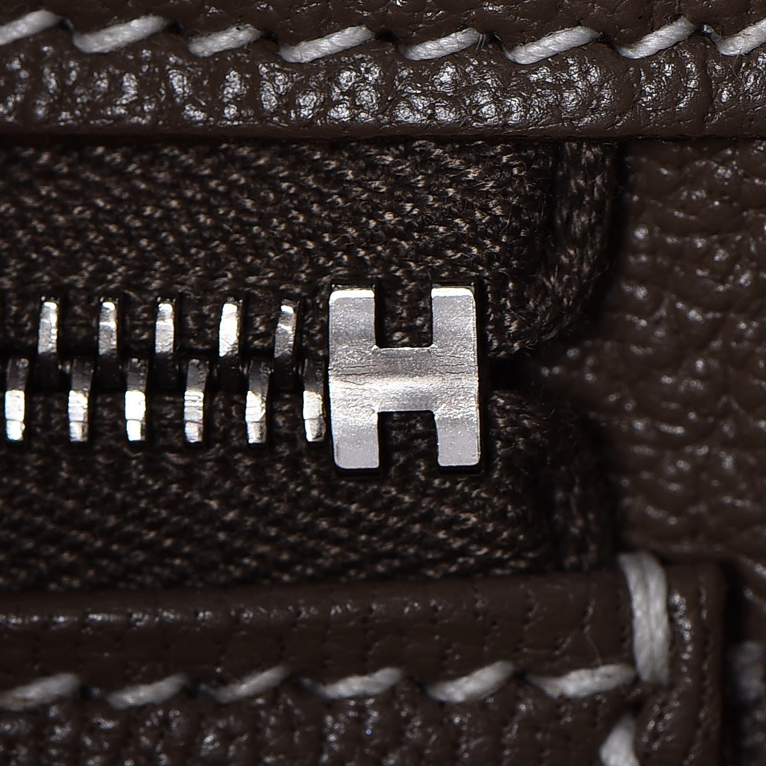 Hermes Taurillon Clemence Birkin 35 Etoupe 18 of 32