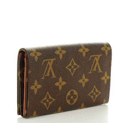 Louis Vuitton Monogram Porte-Monnaie Billets Tresor Wallet 3 of 8