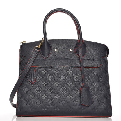 Louis Vuitton Empreinte Pont Neuf MM Marine Rouge 1 of 8