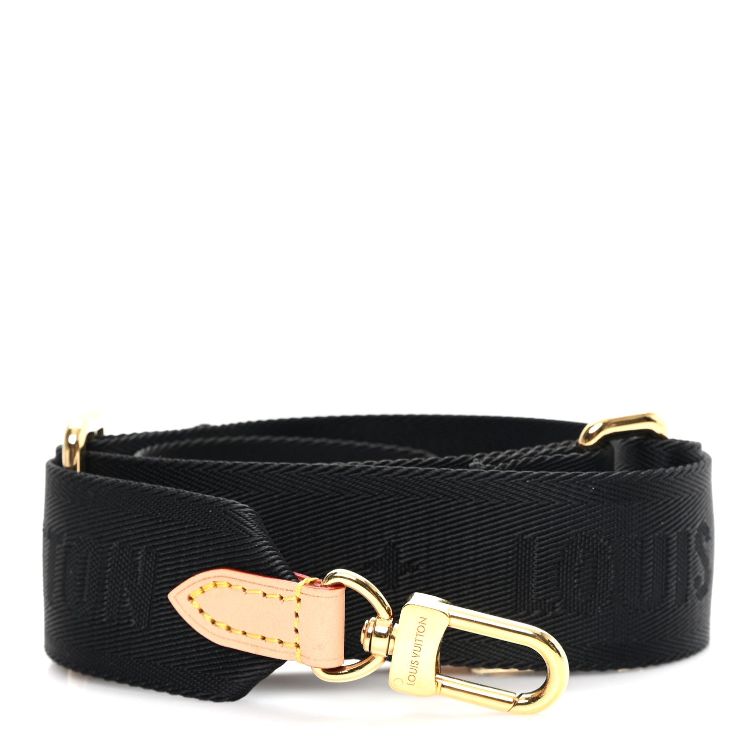 Louis Vuitton Nylon Multi Pochette Accessories Bandouliere Shoulder Strap Black 1 of 3