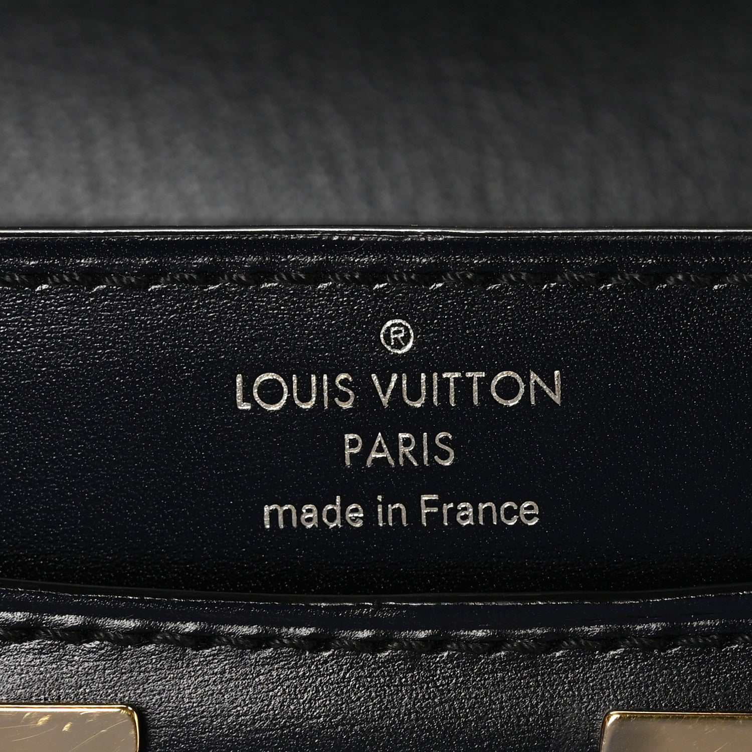 Louis Vuitton Box Calfskin Vivienne LV Black 7 of 10