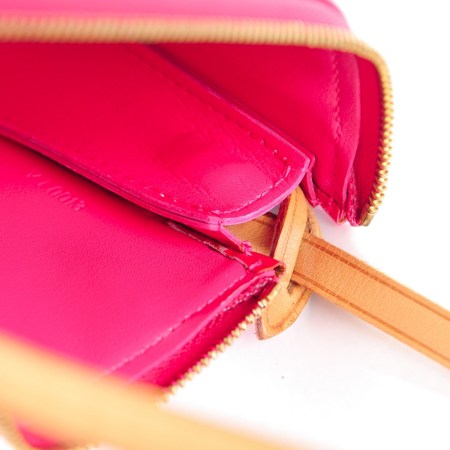 Louis Vuitton Vernis Lexington Pochette Fuchsia 7 of 7