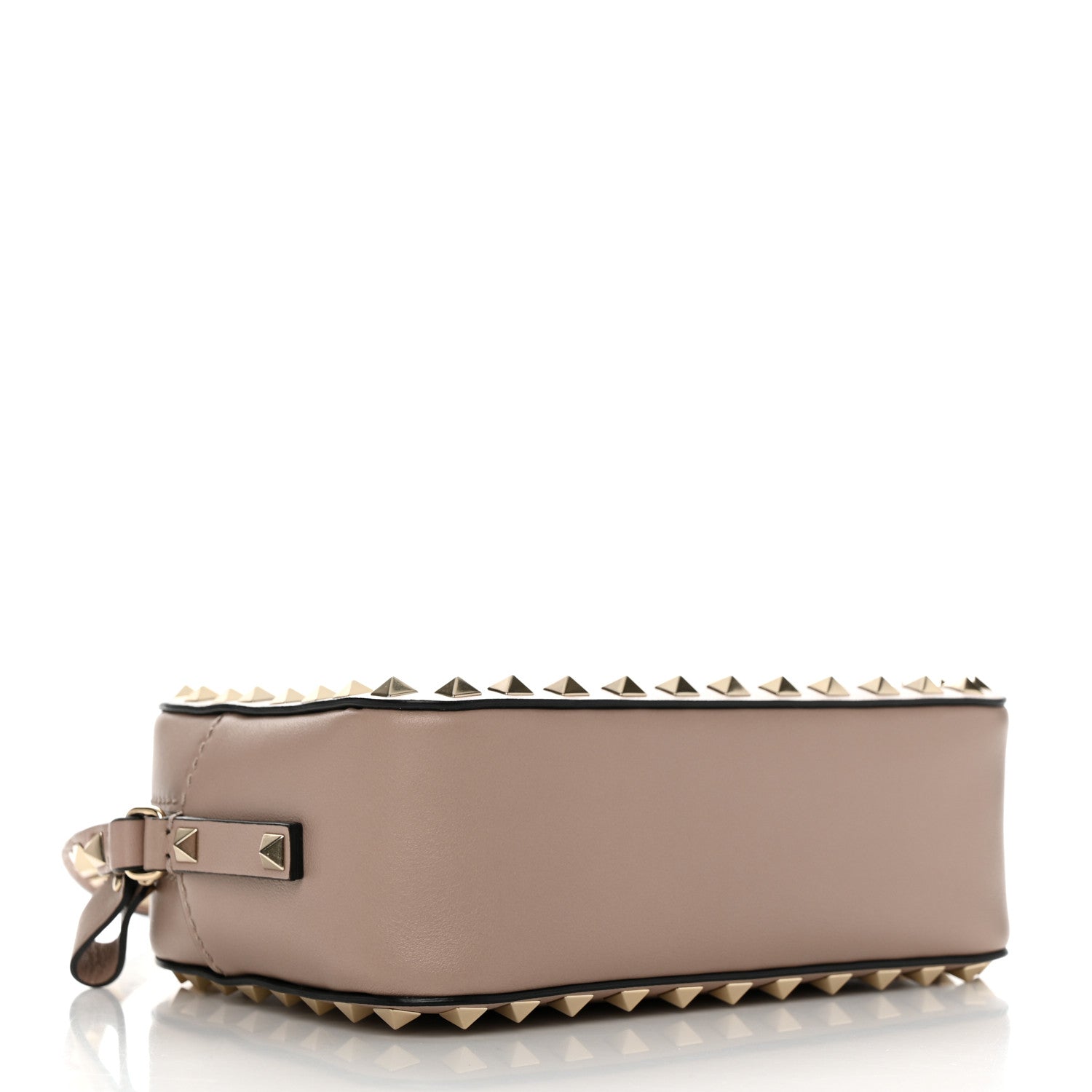 Valentino Garavani Calfskin Rockstud Camera Crossbody Bag Poudre 4 of 9