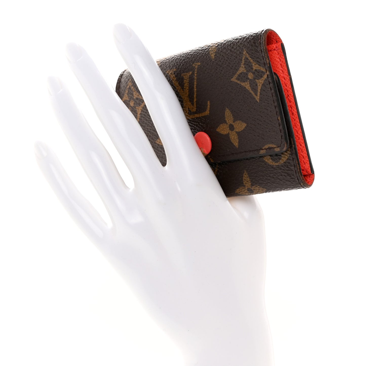 Monogram 6 Key Multicles Holder Poppy