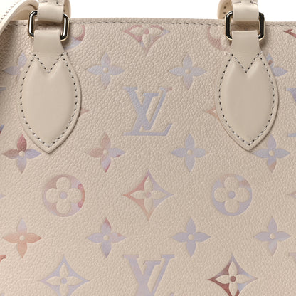 Louis Vuitton Empreinte Monogram Onthego  PM Dream Cream 7 of 9