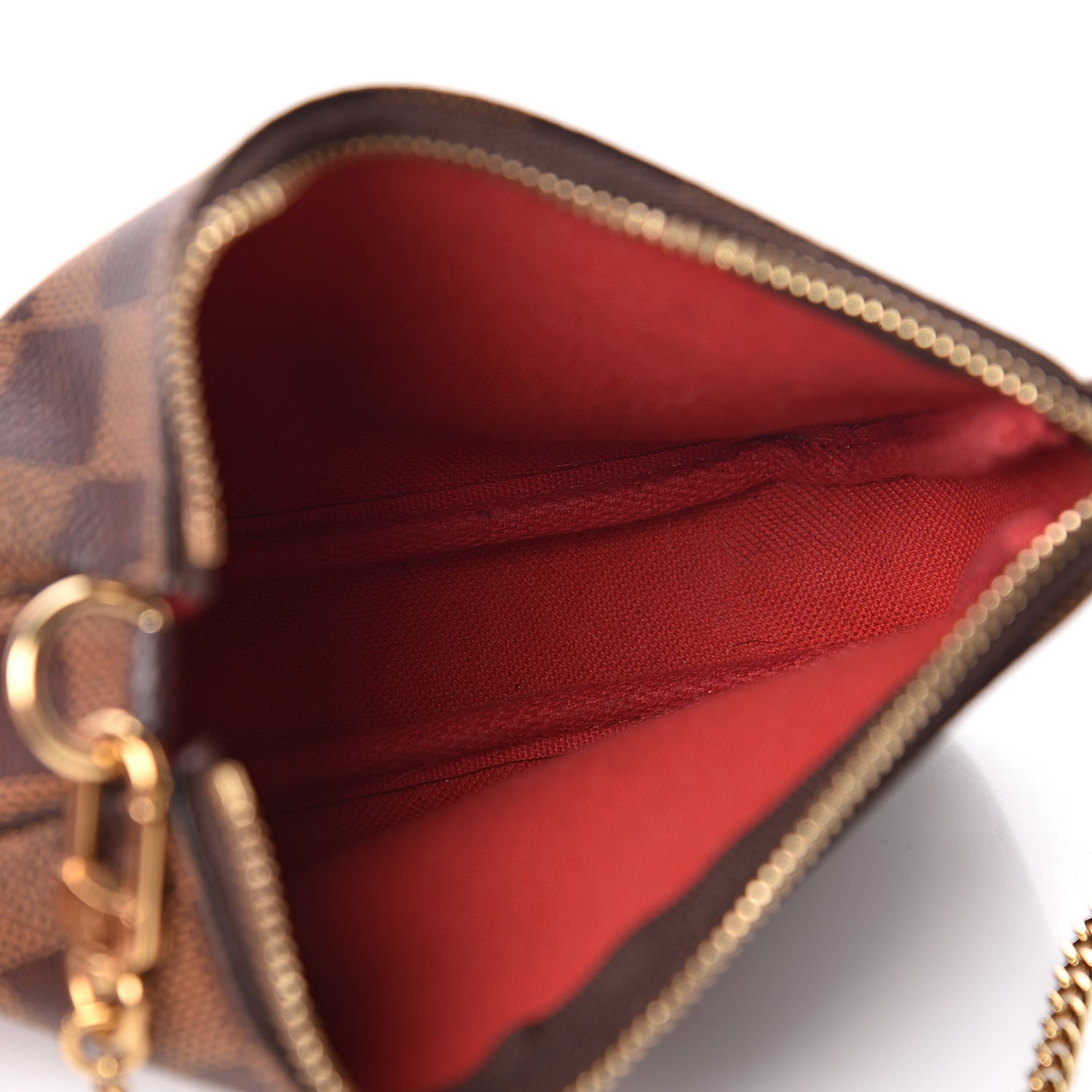 Louis Vuitton Damier Ebene Mini Pochette Accessories 5 of 8