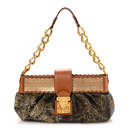 Louis Vuitton Monogram Dentelle Kirsten Gold 1 of 9