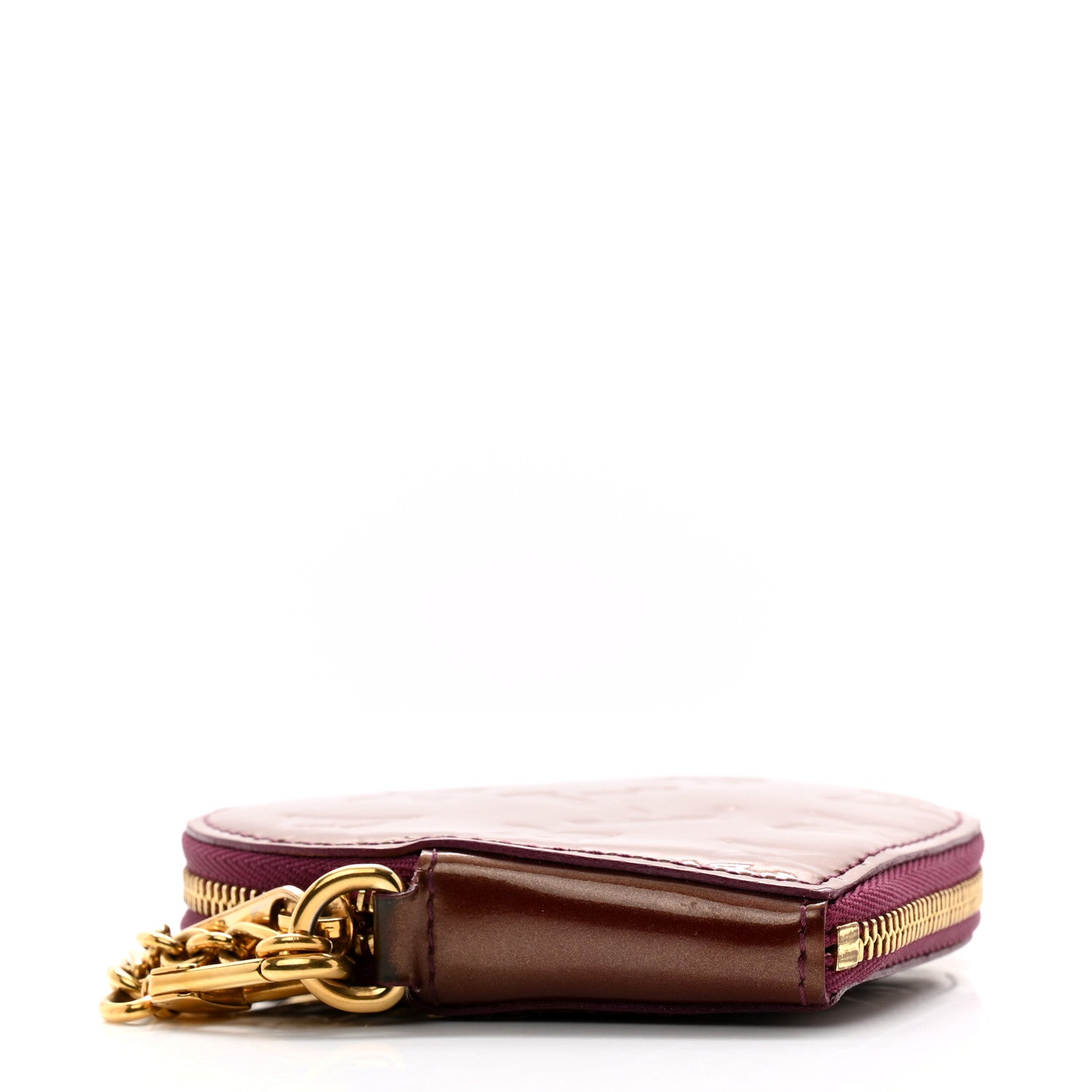 Louis Vuitton Vernis Heart Coin Purse Rouge Fauviste 4 of 10