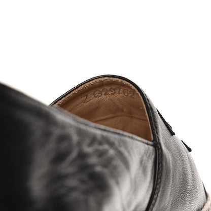 Chanel Lambskin CC Espadrilles 37 Black 9 of 10