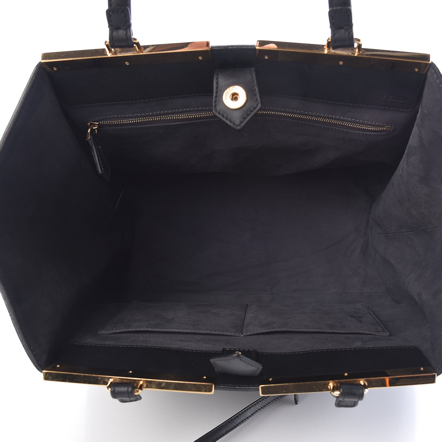 Vitello Elite Large 3Jours Tote Black