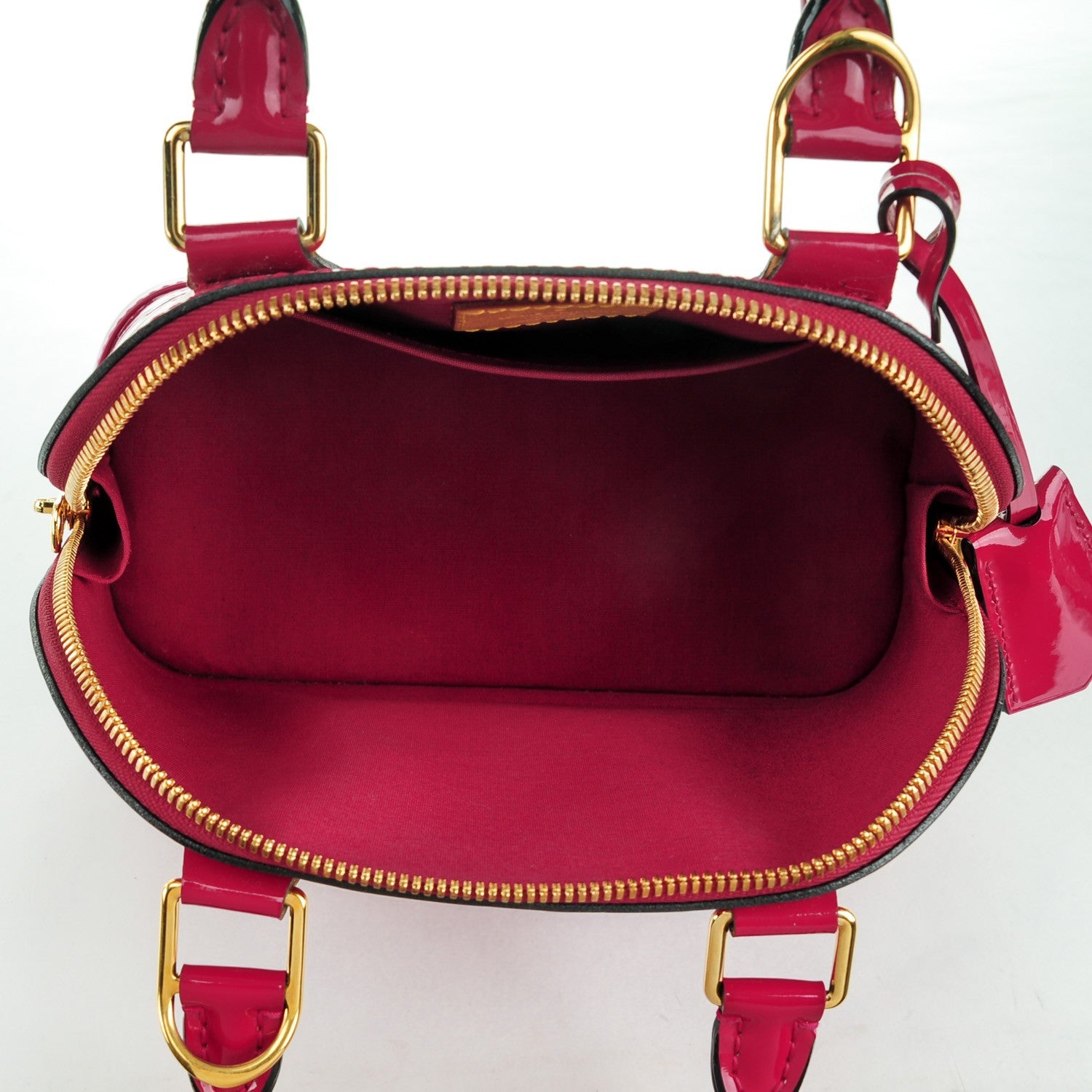 Louis Vuitton Vernis Alma BB Rose Indien 5 of 7