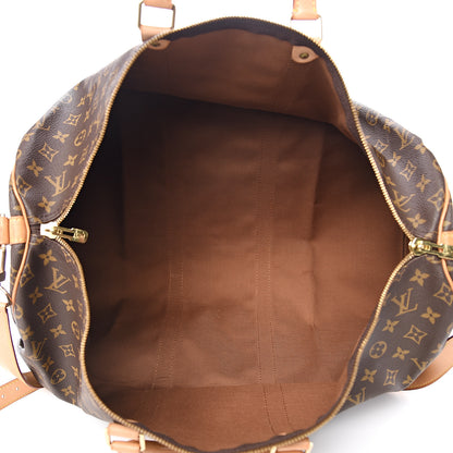 Louis Vuitton Monogram Keepall Bandouliere 55 4 of 19