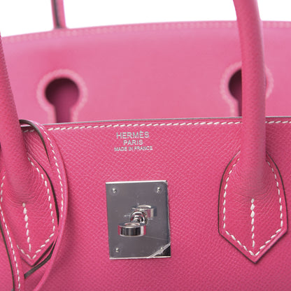 Hermes Epsom Birkin 30 Rose Tyrien 6 of 10