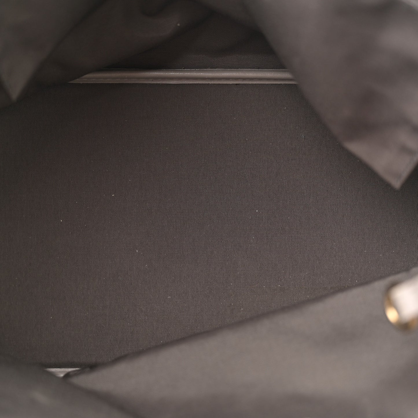 Coated Canvas Cannage Small Panarea Tote Grey