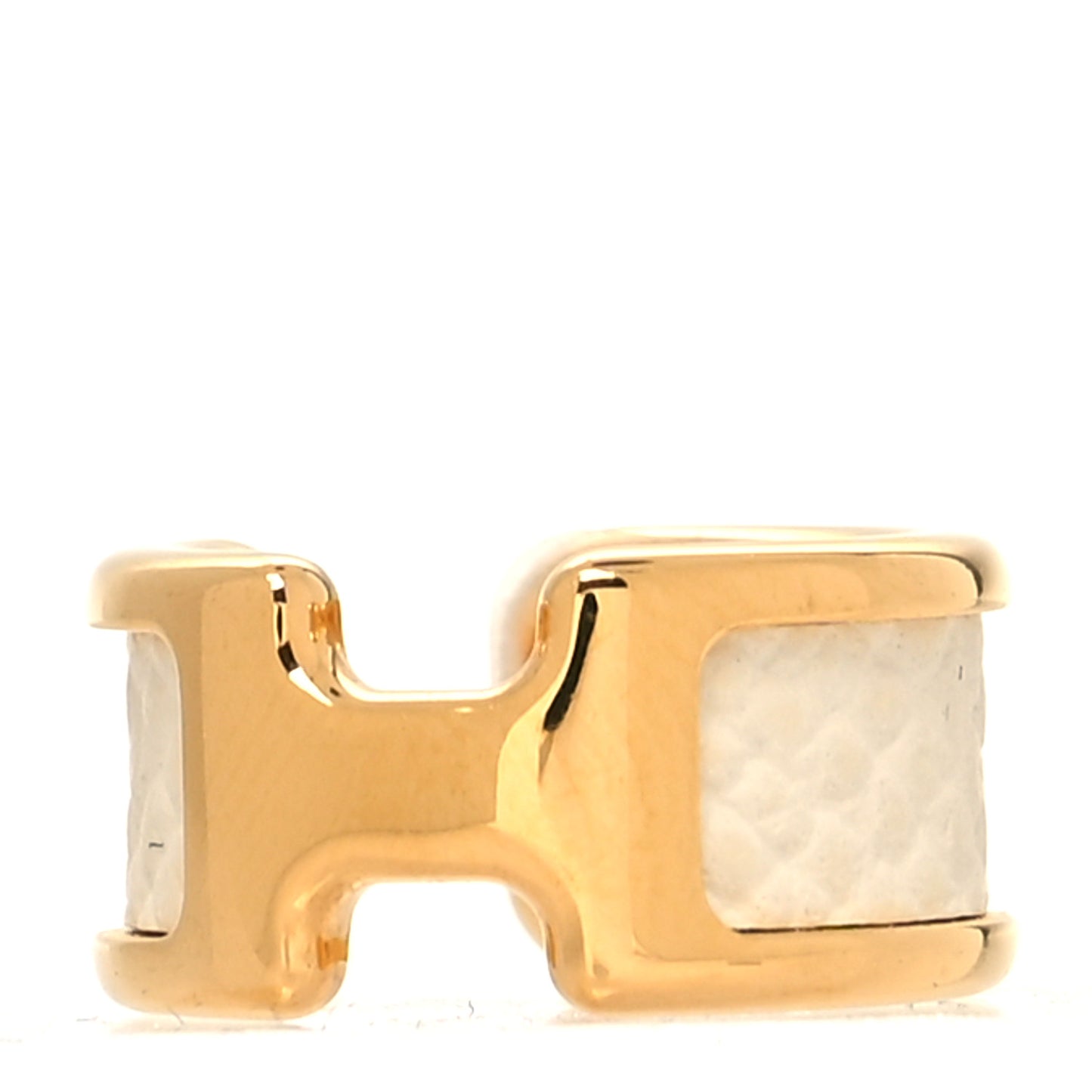 Lizard Olympe Ear Cuff PM White