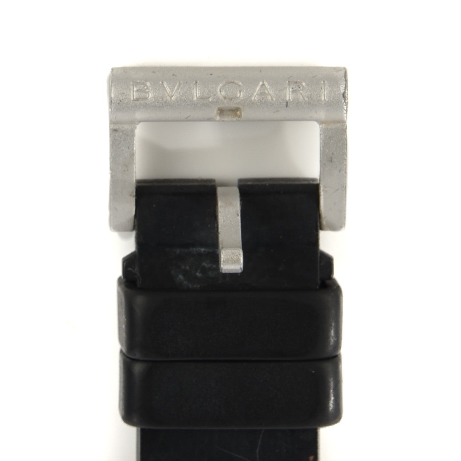 Bulgari Aluminum Rubber 32mm Diagono Quartz Watch 4 of 6