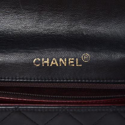 Chanel Lambskin Quilted Small Single Flap Black 6 of 12