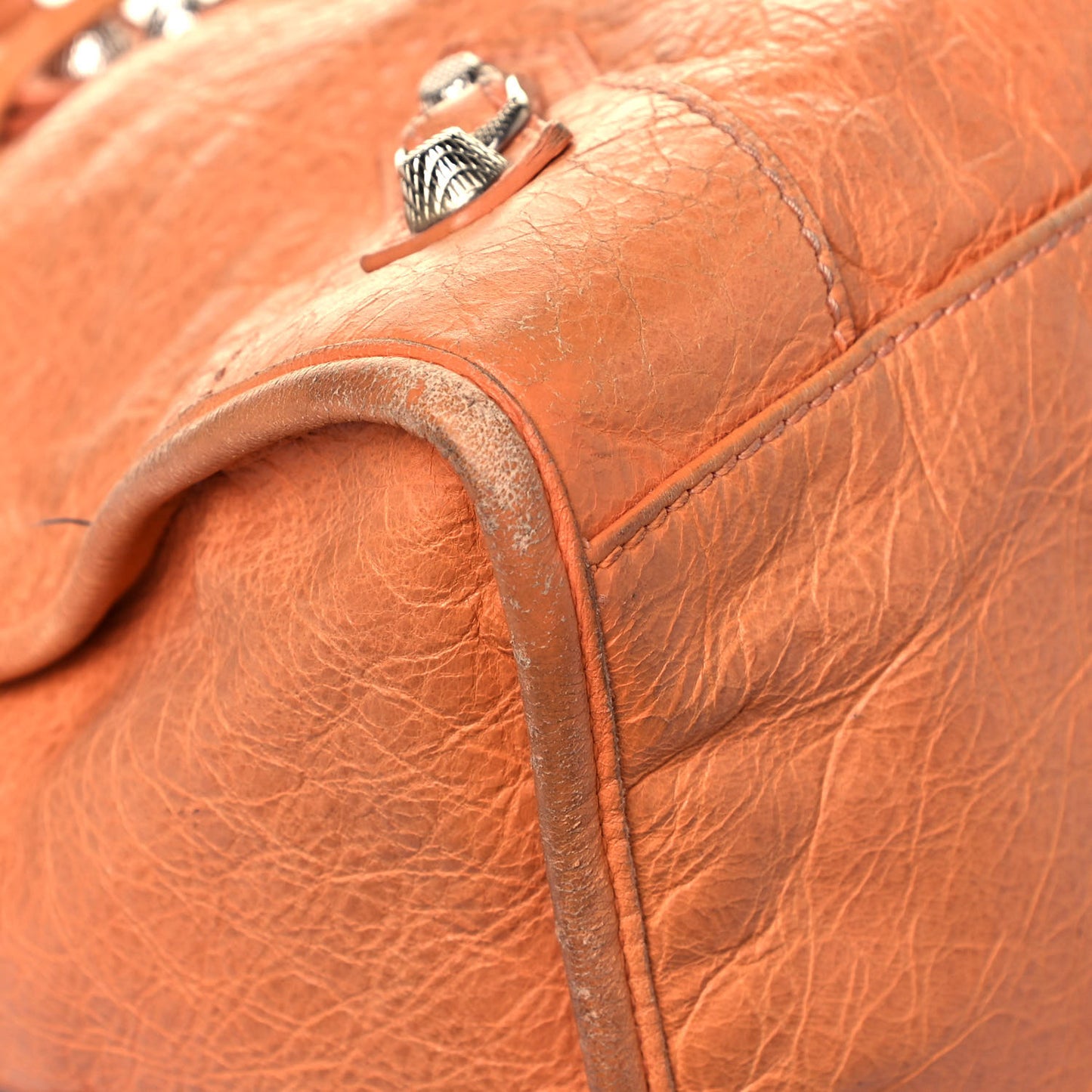 Agneau Giant 12 Silver Hardware Part Time Rose Blush