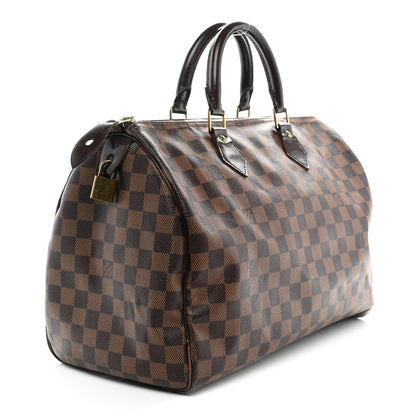 Louis Vuitton Damier Ebene Speedy 35 3 of 12