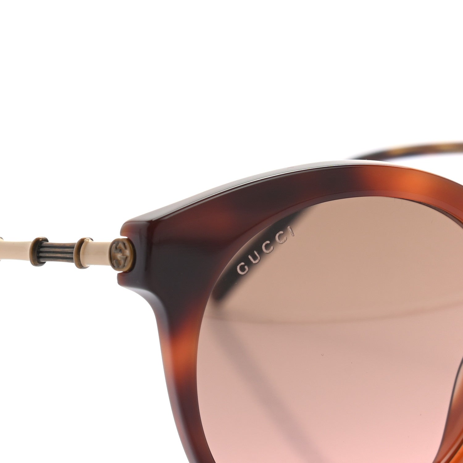 Gucci Bamboo Sunglasses GG0653S Tortoise 7 of 7